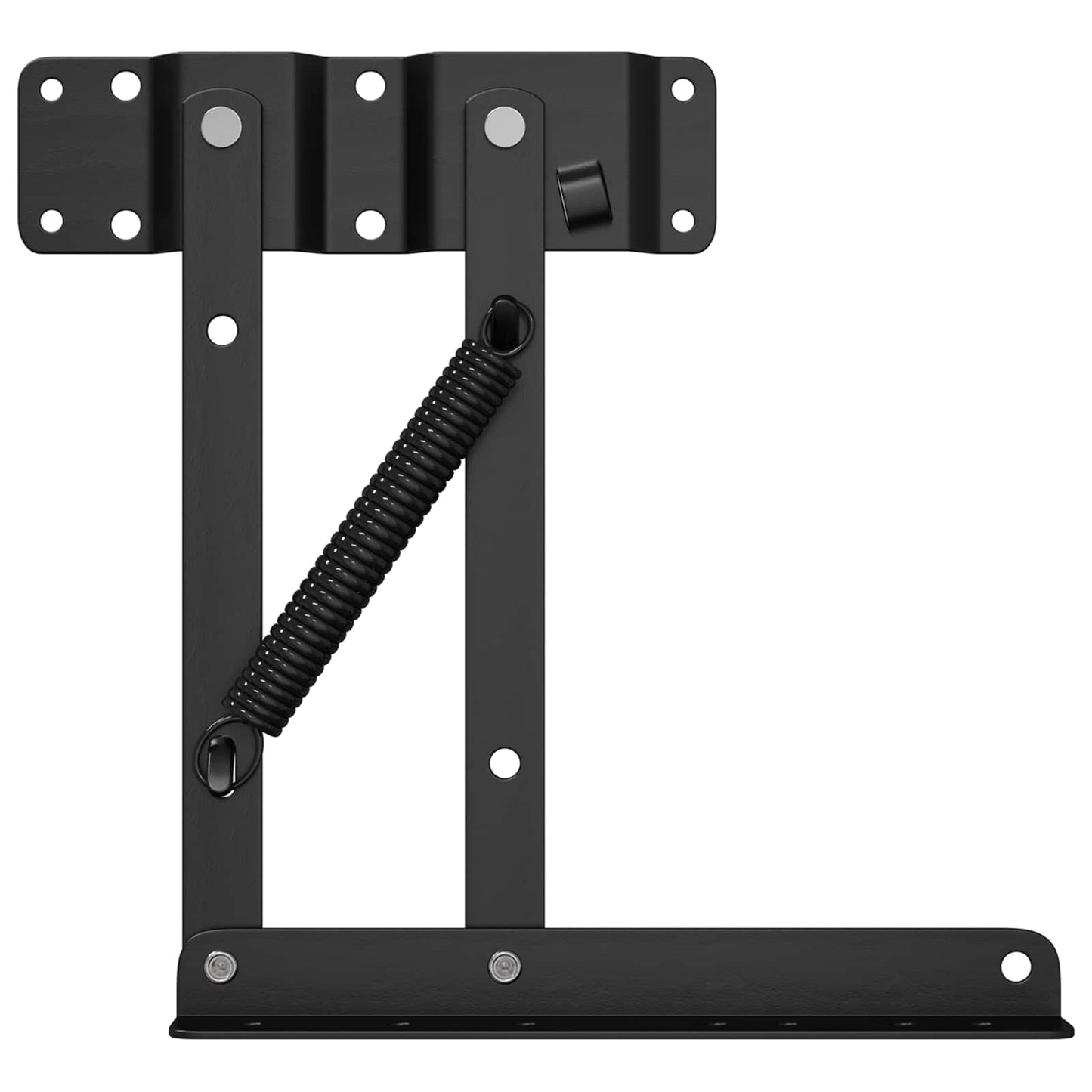 Meccanismo di Sollevamento per Letto 2 pcs Nero Ferro | homemem39
