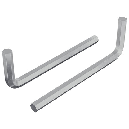 Chiave Esagonale 2 pcs Argento 32 x 86 mm Acciaio | homemem39