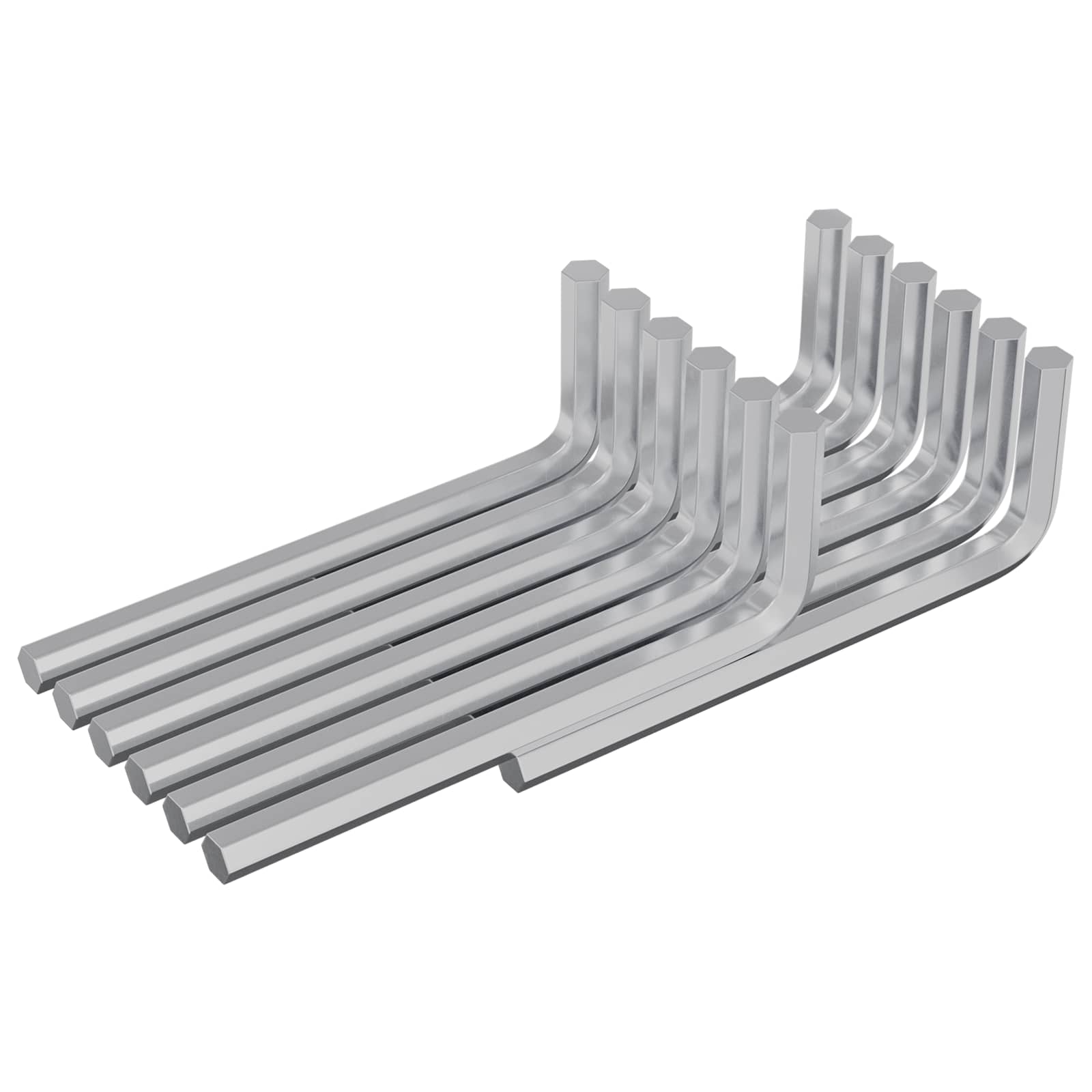 Chiave Esagonale 1800 pcs Argento 32 x 86 mm Acciaio | homemem39