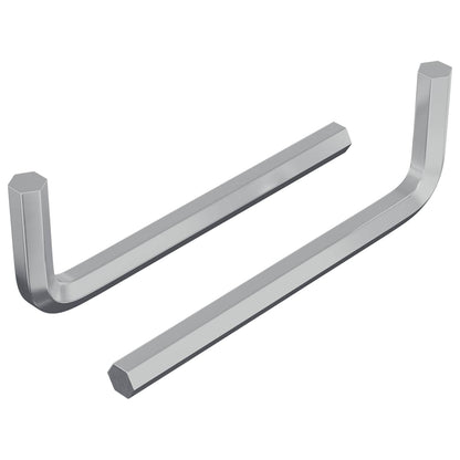 Chiave Esagonale 2 pcs Argento 32 x 86 mm Acciaio | homemem39