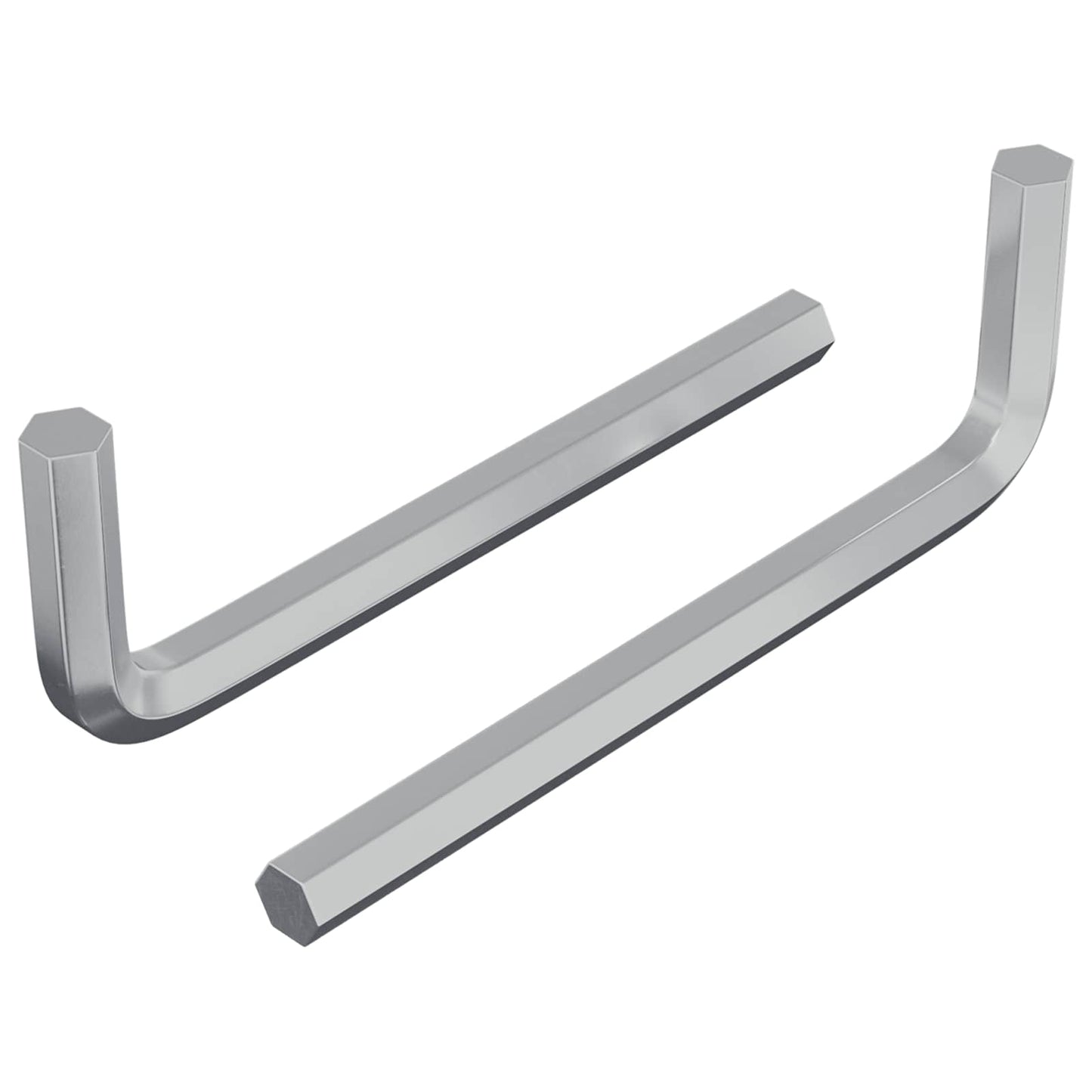 Chiave Esagonale 2 pcs Argento 32 x 86 mm Acciaio