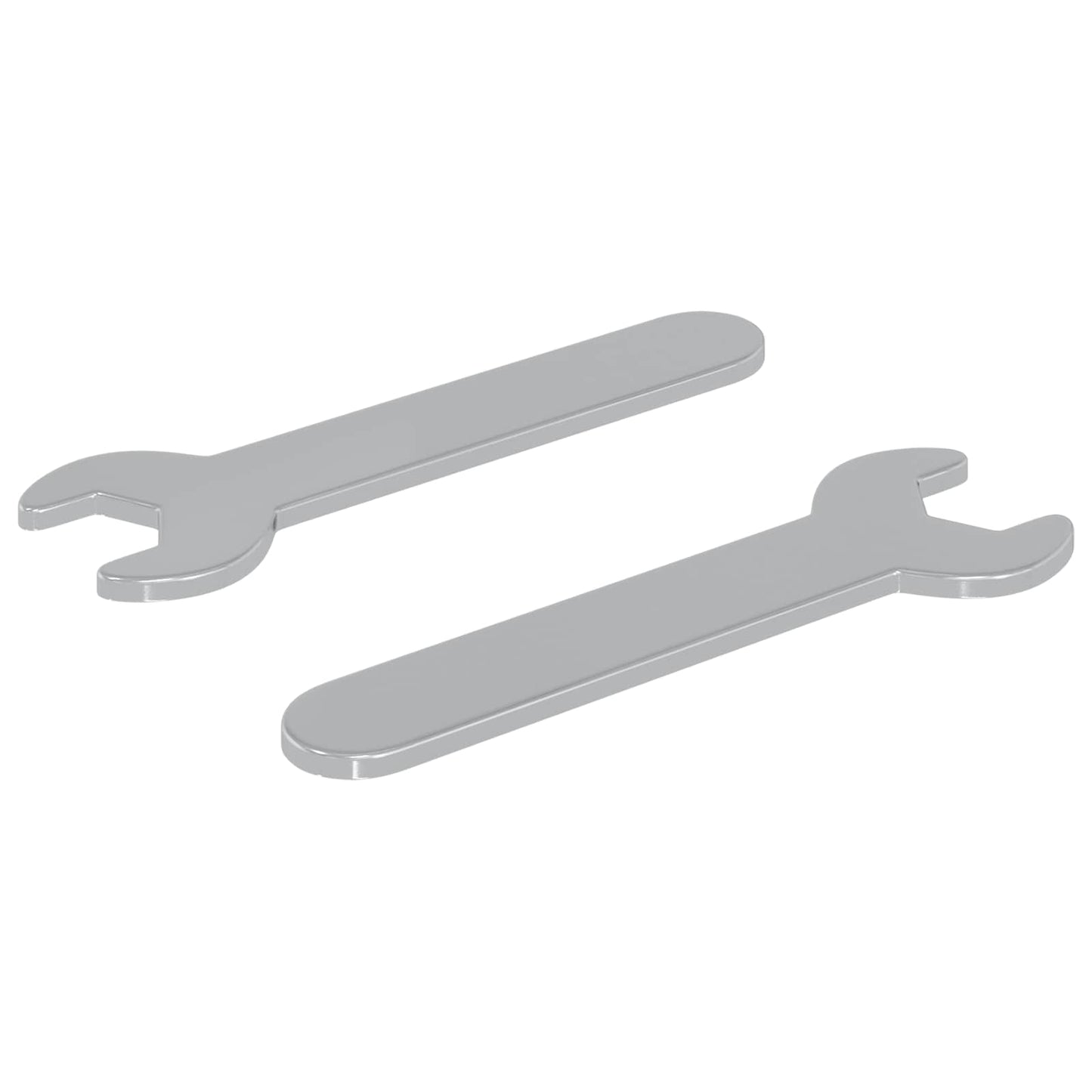Chiave inglese 2 pcs Argento 10 mm Ferro