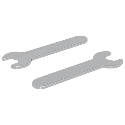 Chiave inglese 2 pcs Argento 10 mm Ferro