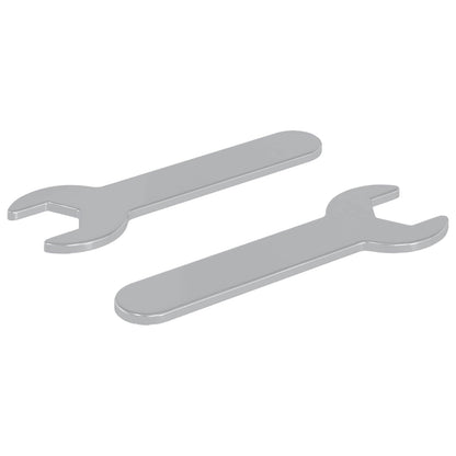 Chiave inglese 2 pcs Argento 13 mm Ferro | homemem39