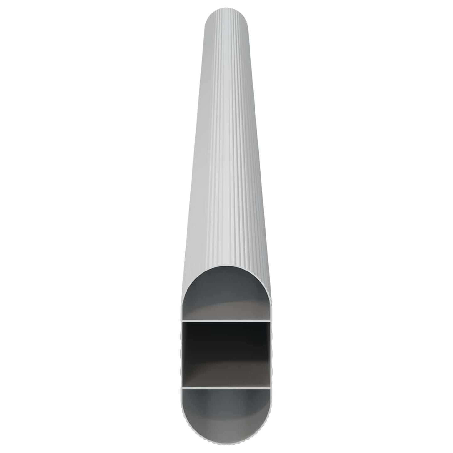 Asta per armadio 2 pcs Argento 316 x 15 x 29 mm | homemem39