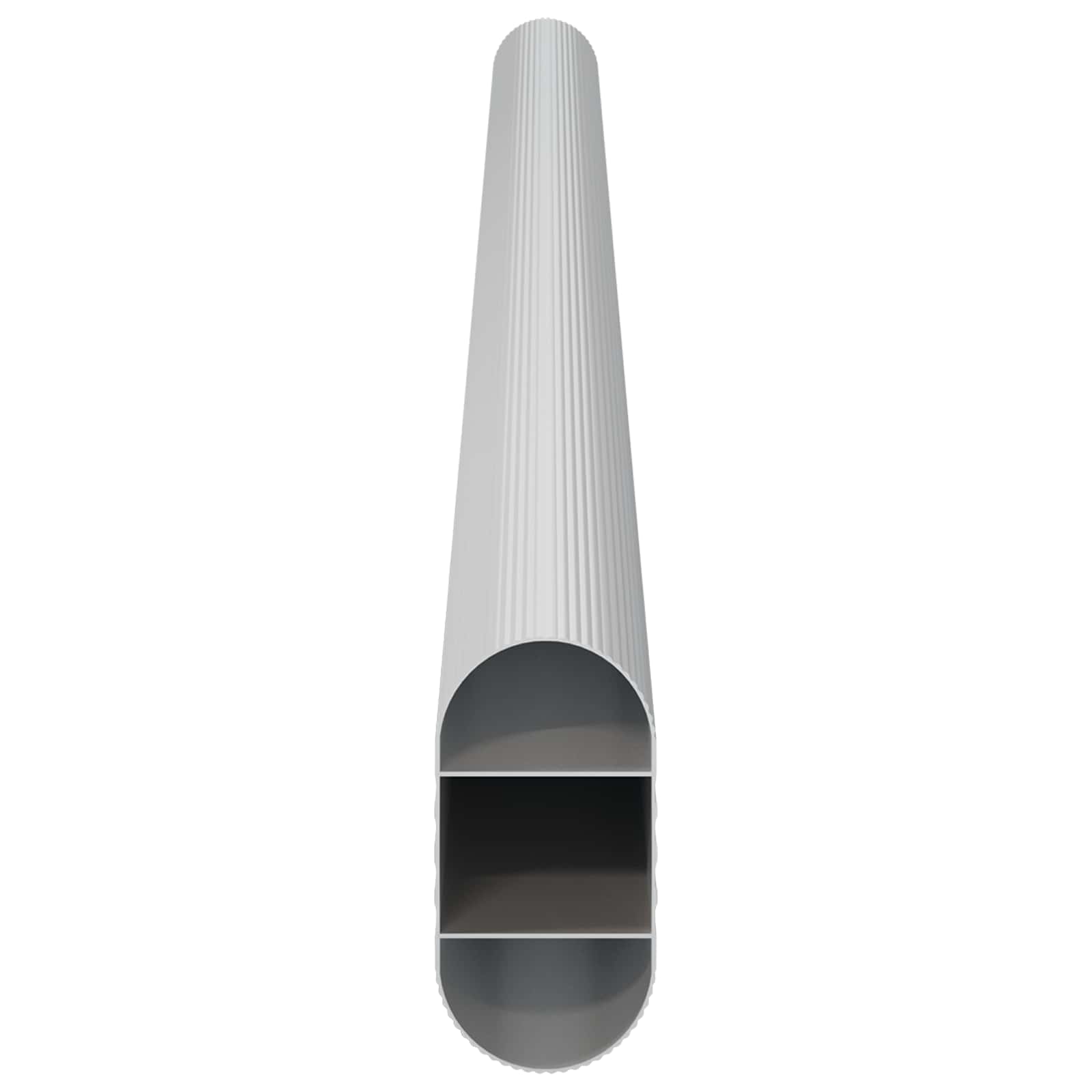 Asta per armadio 12 pcs Argento 316 x 15 x 29 mm | homemem39