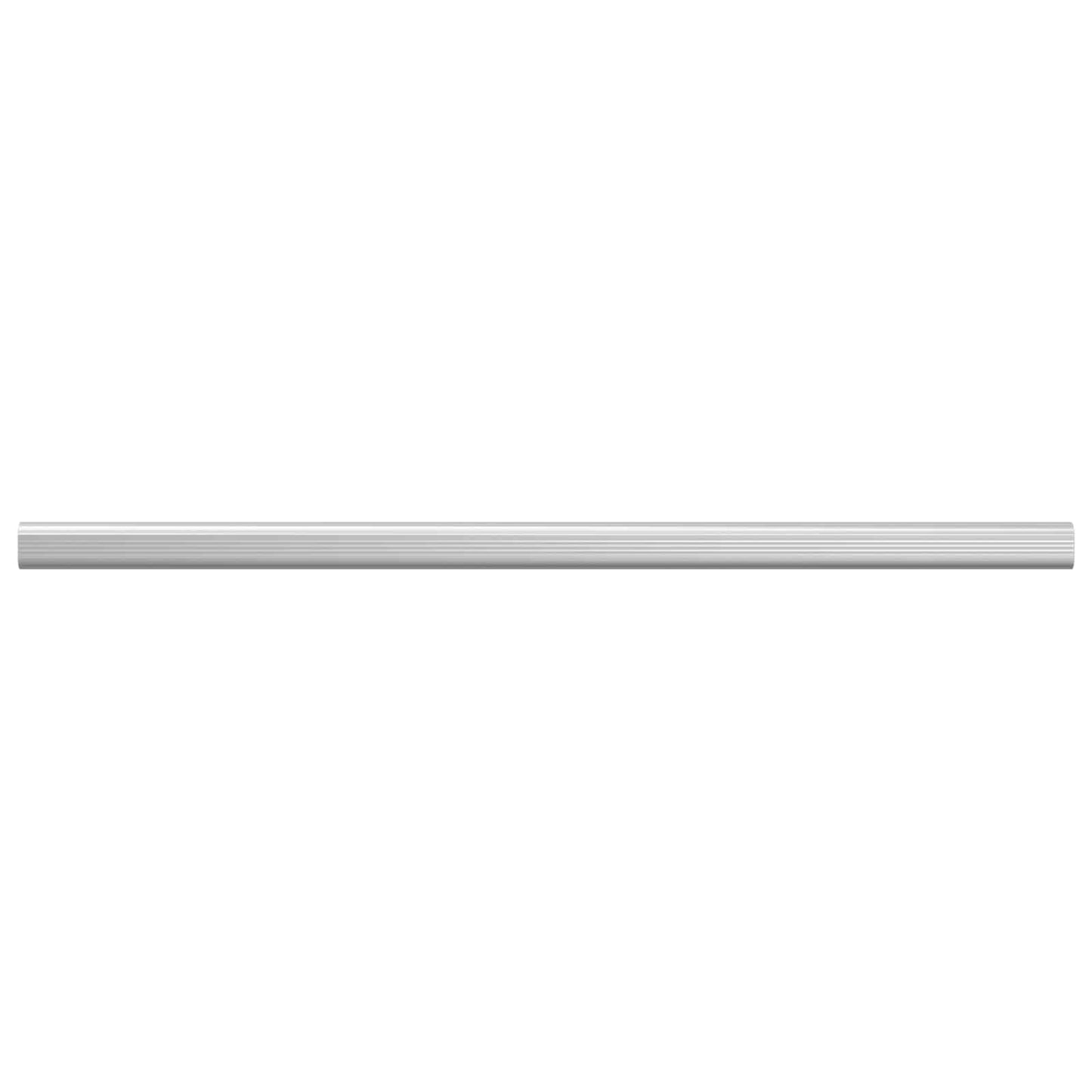 Asta per armadio 2 pcs Argento 664 x 15 x 29 mm
