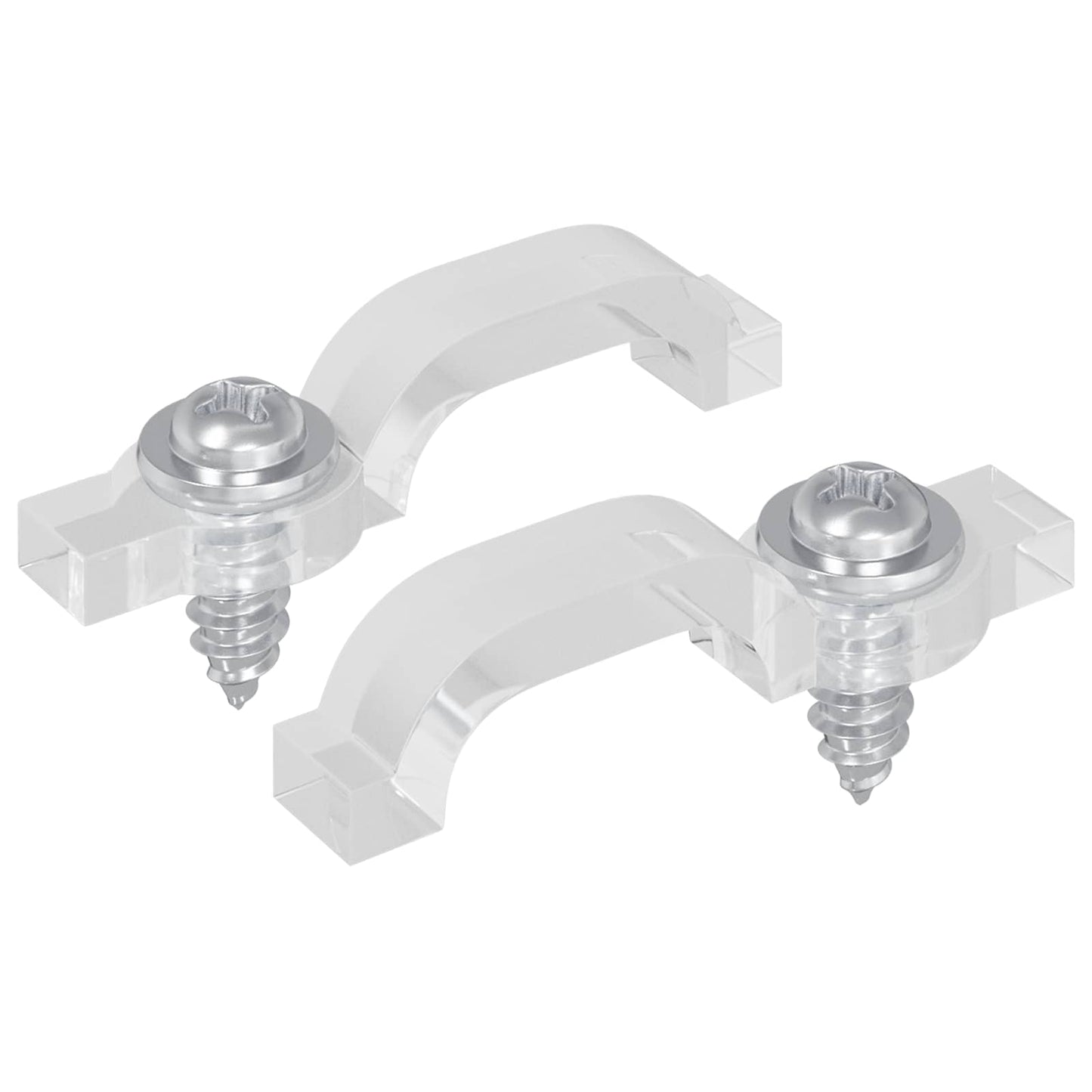 Clip per Striscia LED 23,8 mm 2 pcs Trasparente