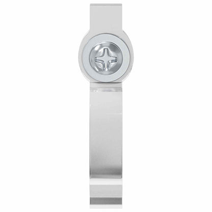 Clip per Striscia LED 12 pcs Trasparente 23,8 x 7,3 x 4,3 mm