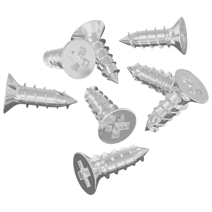 Supporto per Specchio 2 pcs Nichel 35 x 30 x 8,3 mm Acciaio