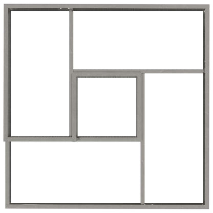 Vaso da giardino Argento 60 x 60 x 50 cm Acciaio inossidabile