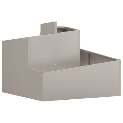 Vaso da giardino Marrone 60 x 60 x 50 cm