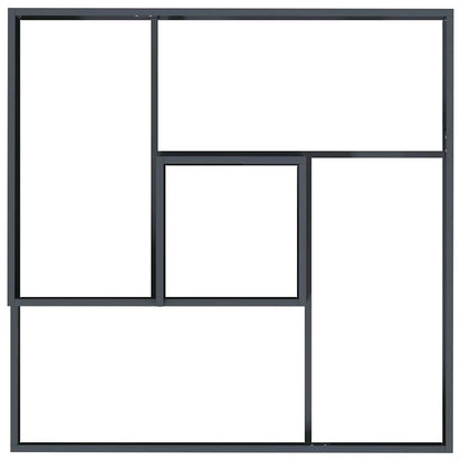 Vaso da giardino Antracite 100 x 100 x 50 cm