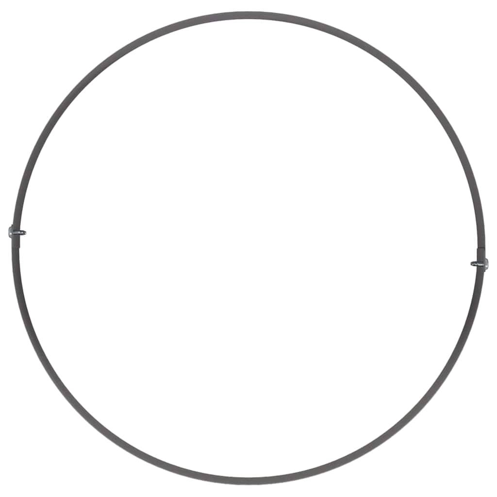 Vaso da giardino Nero 30 x 30 x 20 cm Acciaio