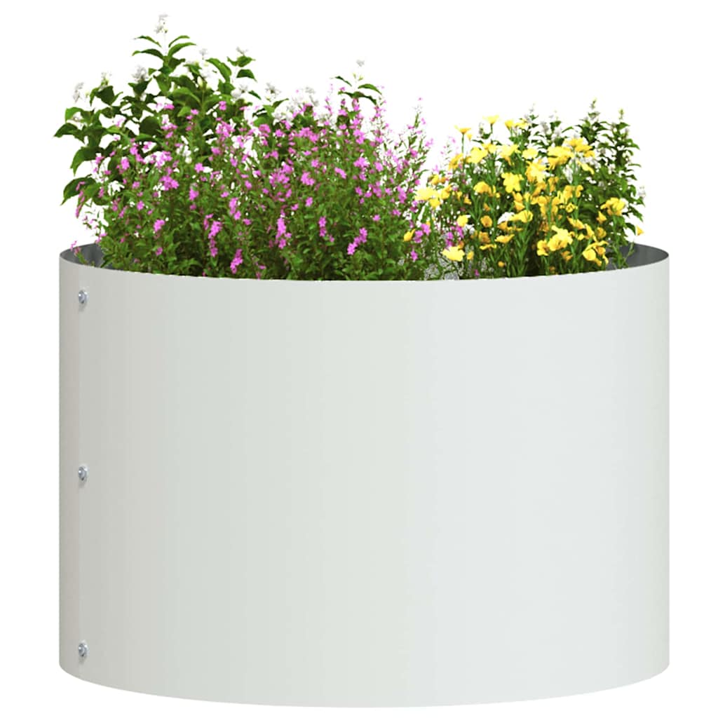 Vaso da giardino Bianco 30 x 30 x 20 cm