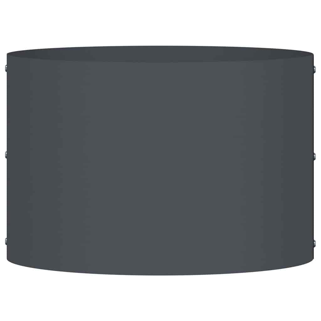 Vaso da giardino Antracite 30 x 30 x 20 cm