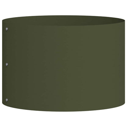 Vaso da giardino Verde oliva 30 x 30 x 20 cm