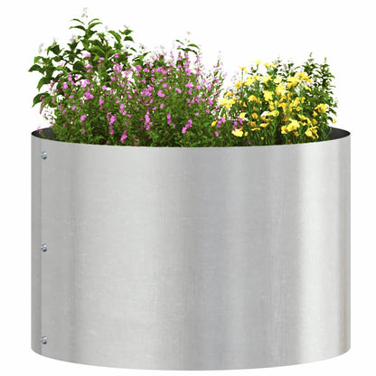Vaso da giardino Argento 30 x 30 x 20 cm Acciaio inossidabile