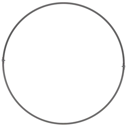 Vaso da giardino Nero 40 x 40 x 20 cm Acciaio laminato a freddo