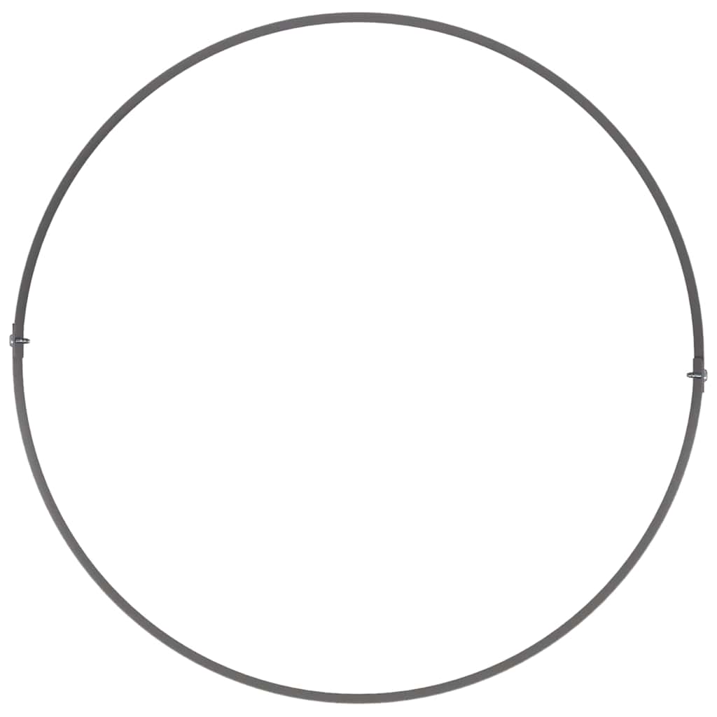 Vaso da giardino 5 pcs Nero 40 x 40 x 20 cm