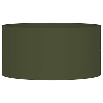 Vaso da giardino 5 pcs Verde oliva 40 x 40 x 20 cm