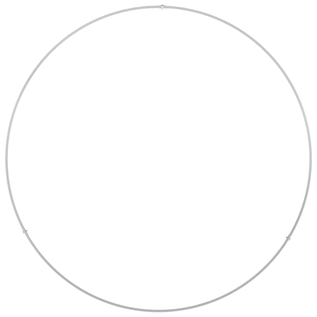 Vaso da giardino 5 pcs Bianco 80 x 80 x 20 cm