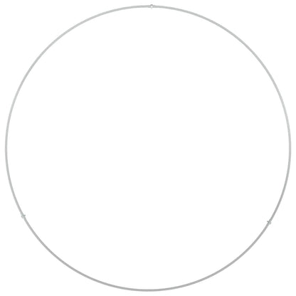 Vaso da giardino 5 pcs Bianco 80 x 80 x 20 cm