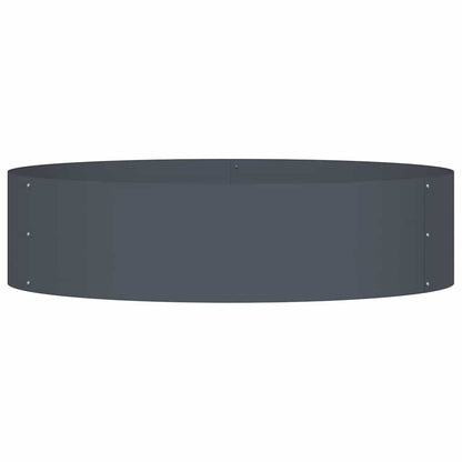 Vaso da giardino 5 pcs Antracite 80 x 80 x 20 cm