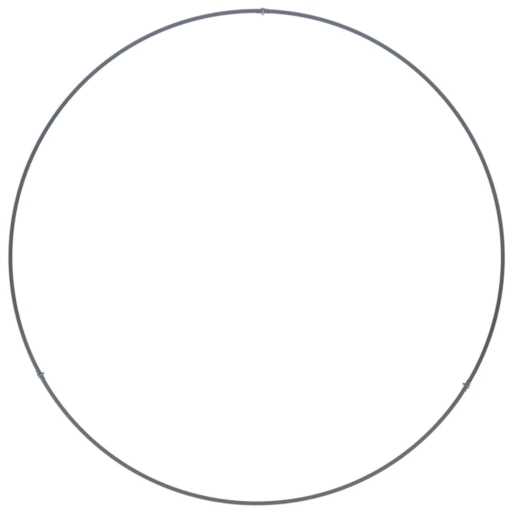 Vaso da giardino 5 pcs Antracite 80 x 80 x 20 cm