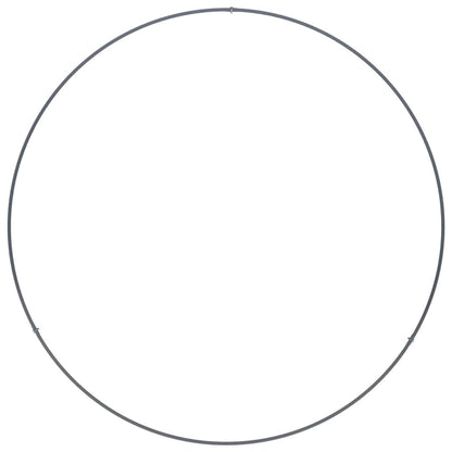 Vaso da giardino 5 pcs Antracite 80 x 80 x 20 cm