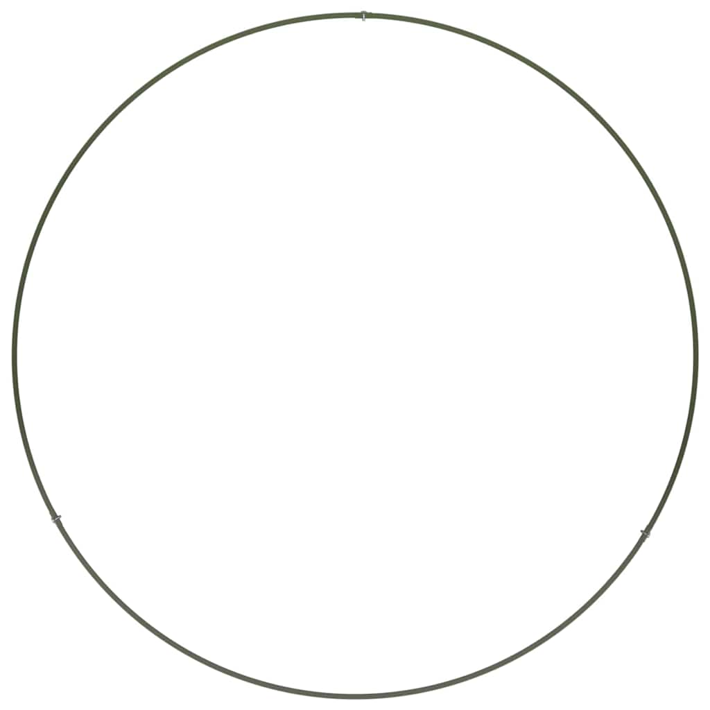 Vaso da giardino 5 pcs Verde oliva 80 x 80 x 20 cm