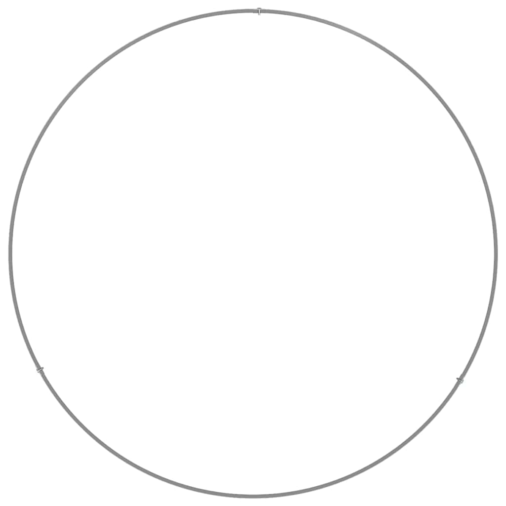 Vasi da giardino 5 pcs Argento 80 x 80 x 20 cm