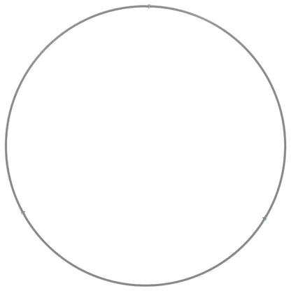 Vasi da giardino 5 pcs Argento 80 x 80 x 20 cm