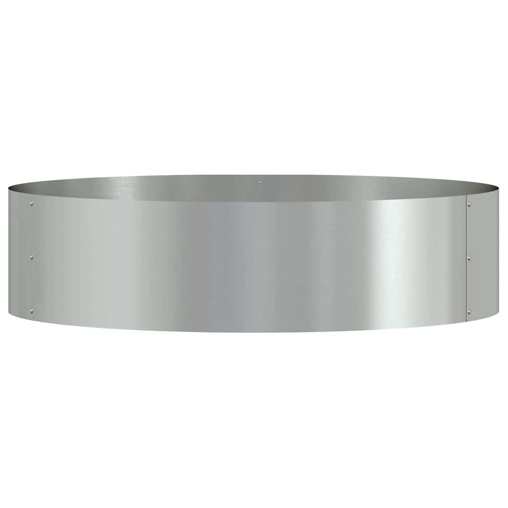 Anello per vaso Argento 80 x 80 x 20 cm Acciaio zincato | homemem39