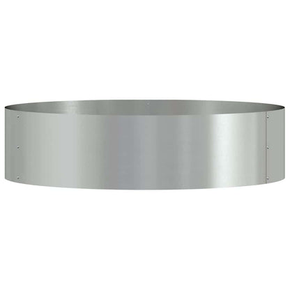 Anello per vaso Argento 80 x 80 x 20 cm Acciaio zincato | homemem39