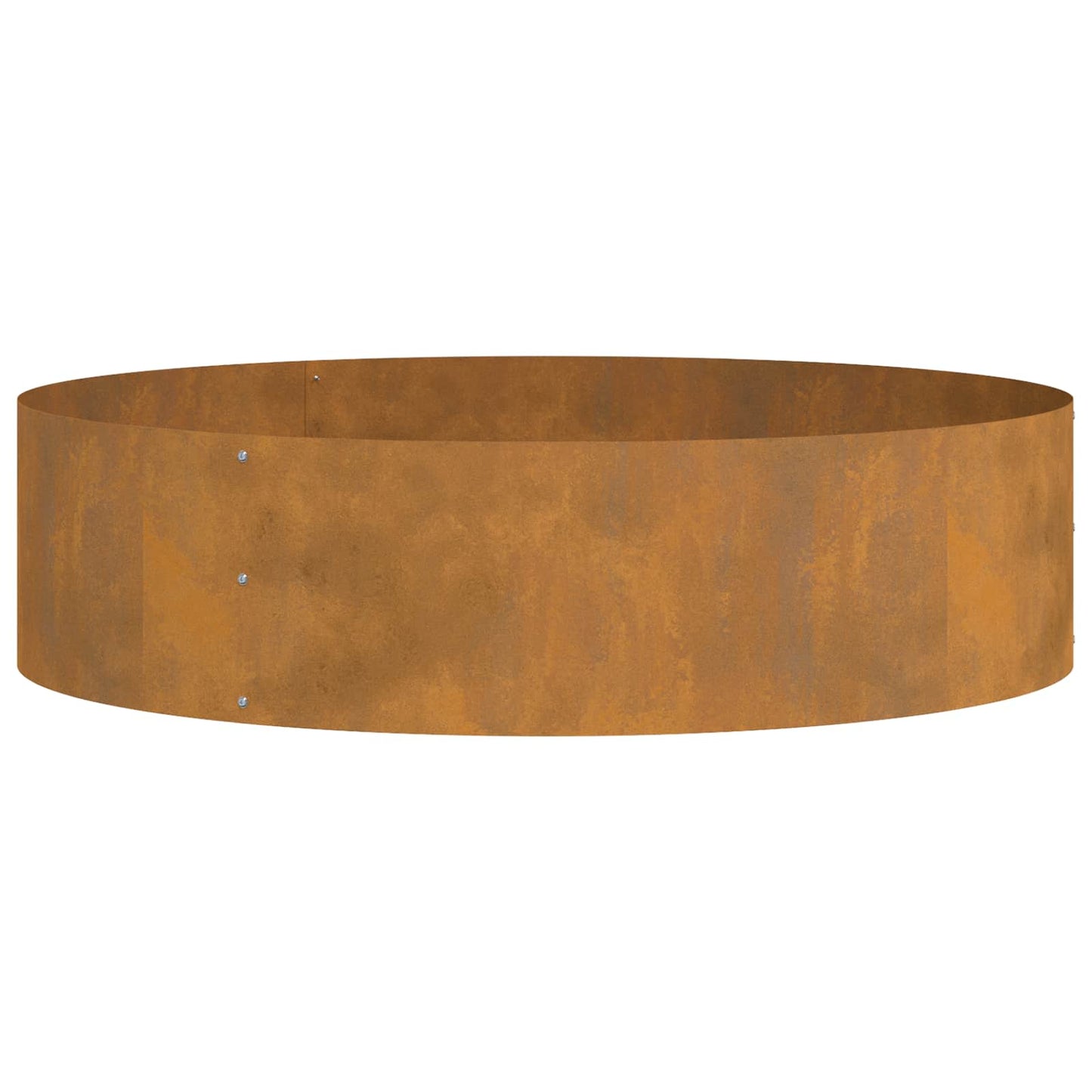 Anello per vaso Marrone 80 x 80 x 20 cm Acciaio CorTen