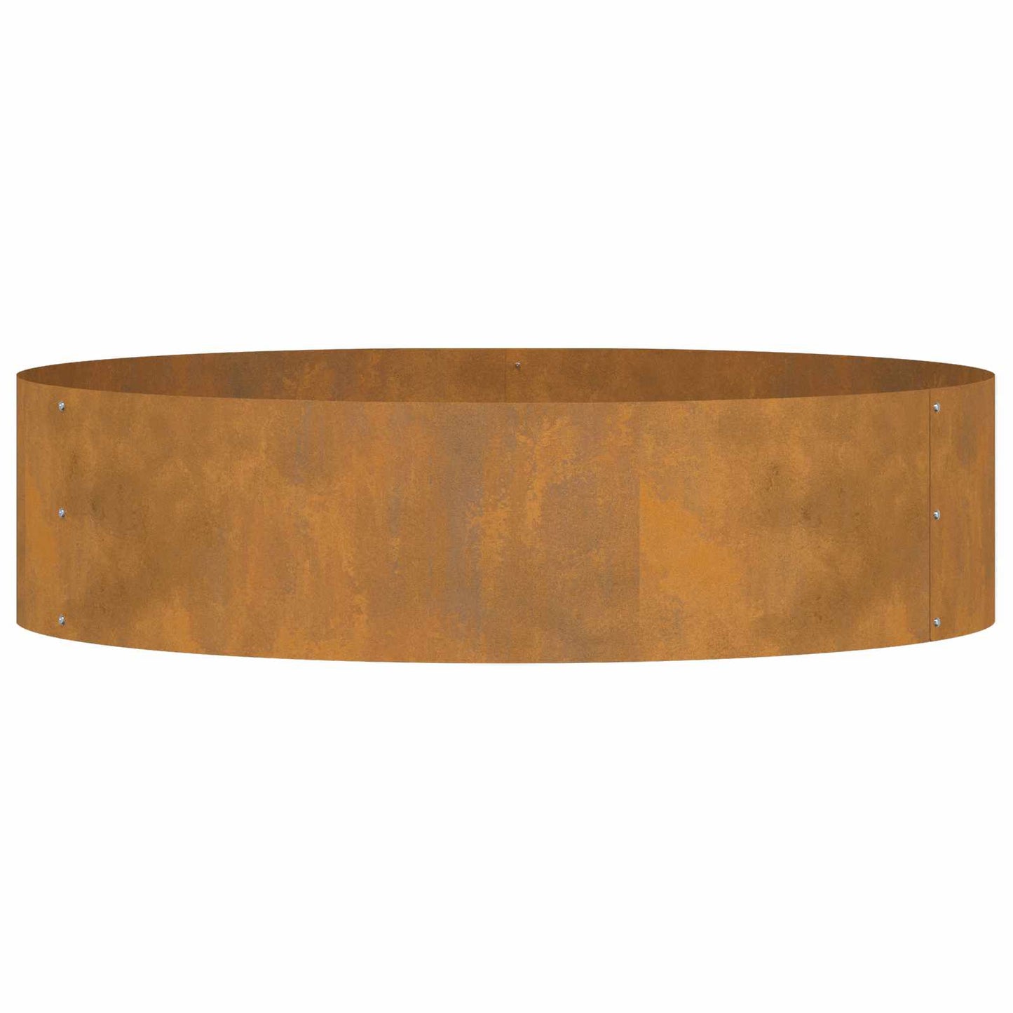 Anello per vaso Marrone 80 x 80 x 20 cm Acciaio CorTen