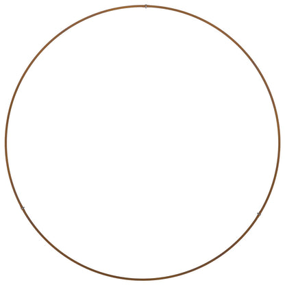 Anello per vaso 5 pcs Marrone 80 x 80 x 20 cm Acciaio CorTen