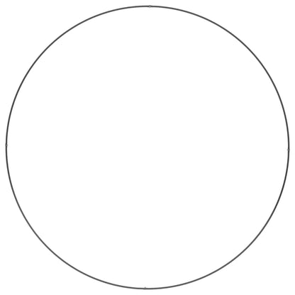 Vaso da giardino Nero 120 x 120 x 20 cm