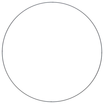 Vasi da giardino 5 pcs Antracite 120 x 120 x 20 cm Acciaio