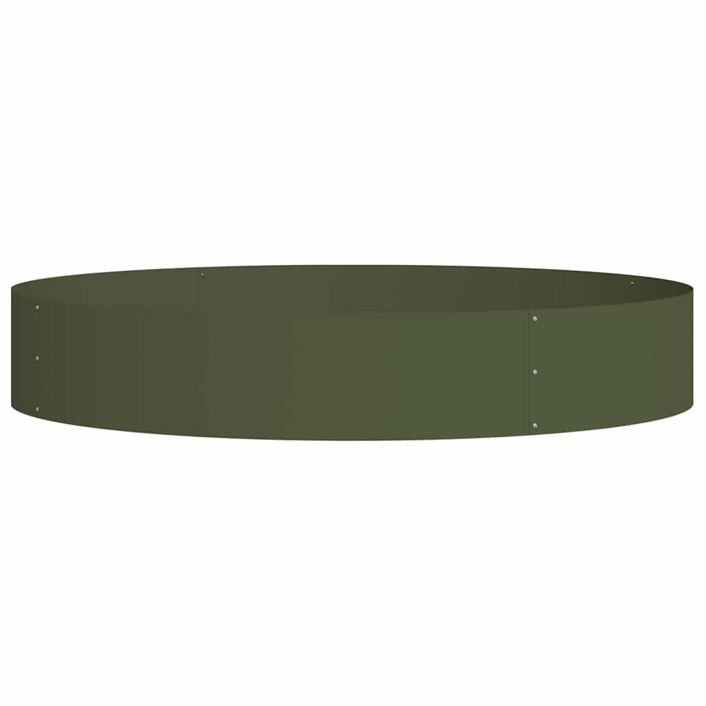 Anello per vaso Verde oliva 120 x 120 x 20 cm | homemem39
