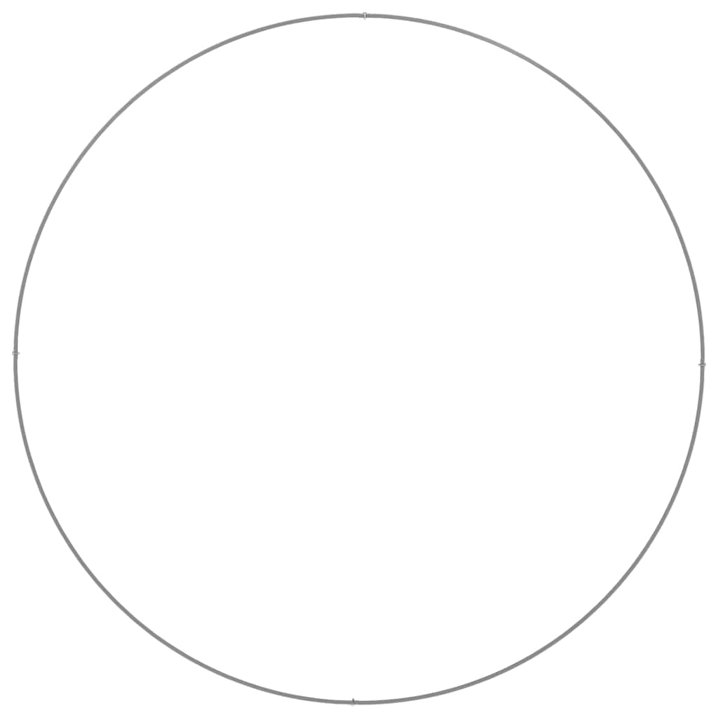 Vaso da giardino 5 pcs Argento 120 x 120 x 20 cm