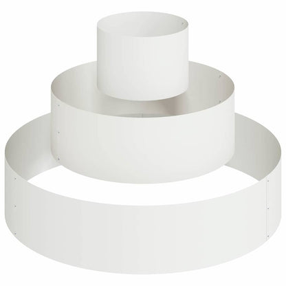 Vaso da giardino Bianco 90 x 90 x 20 cm