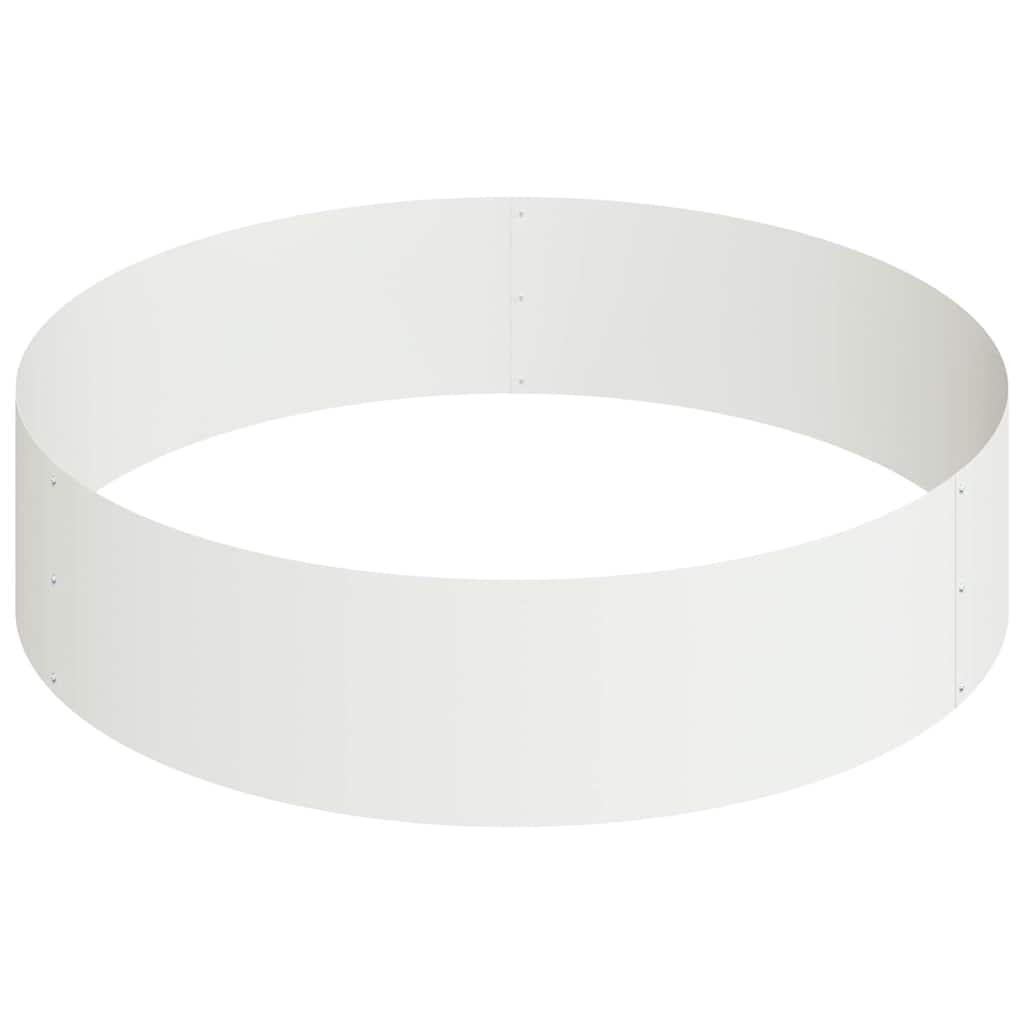 Vaso da giardino Bianco 90 x 90 x 20 cm