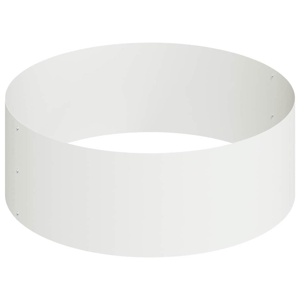 Vaso da giardino Bianco 90 x 90 x 20 cm