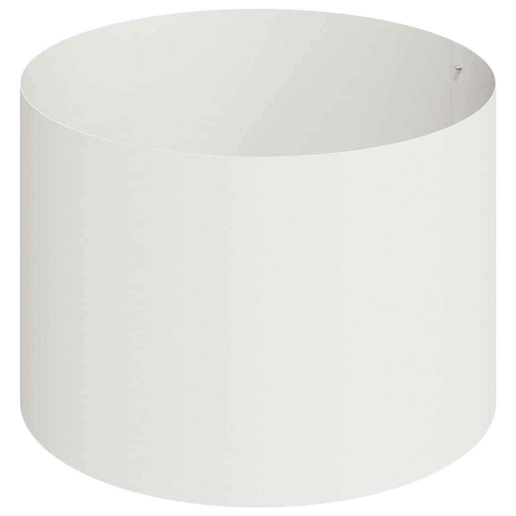 Vaso da giardino Bianco 90 x 90 x 20 cm
