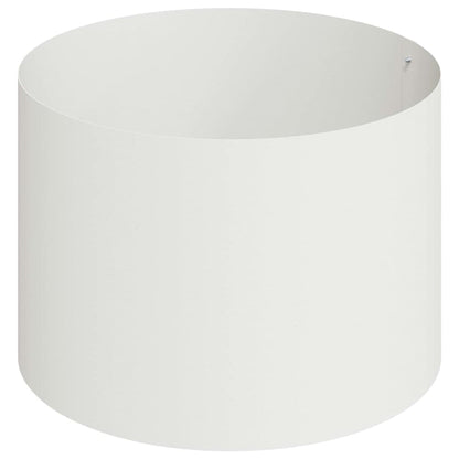 Vaso da giardino Bianco 90 x 90 x 20 cm