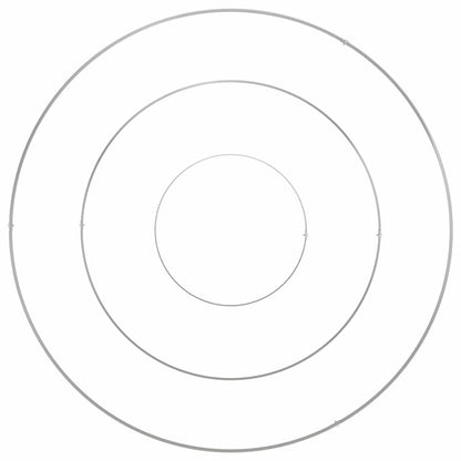 Vaso da giardino Bianco 90 x 90 x 20 cm