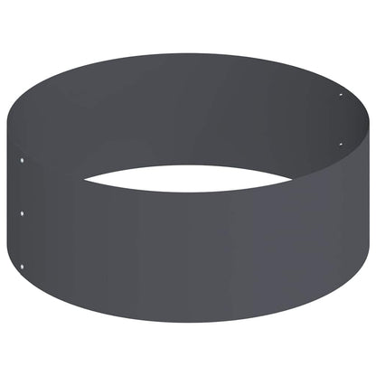 Vaso da giardino Antracite 90 x 90 x 20 cm | homemem39