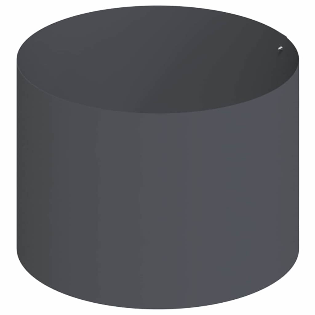 Vaso da giardino Antracite 90 x 90 x 20 cm | homemem39